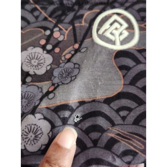 Adidas X Rita Ora Kimono Geisha Crane Oversized Originals Tank Top Size L A0131 - Picture 5 of 7